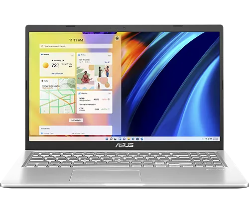 מחשב נייד "15.6 Asus Vivobook 15 X1500EA-BQ2736 i7-1165G כונן 512GB SSD זכרון 16GB ומ.גרפי Intel Iris Xe Graphics בצבע כסוף