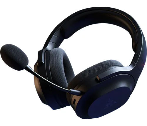 אוזניות גיימינג אלחוטיות עם מיקרופון Razer Barracuda X בצבע שחור