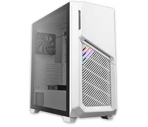 מארז מחשב Antec DP502 FLUX WHITE בצבע לבן
