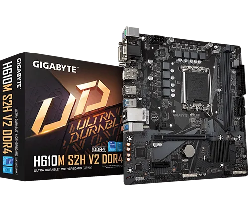 לוח אם 1700 Gigabyte H610M S2H V2 DDR4