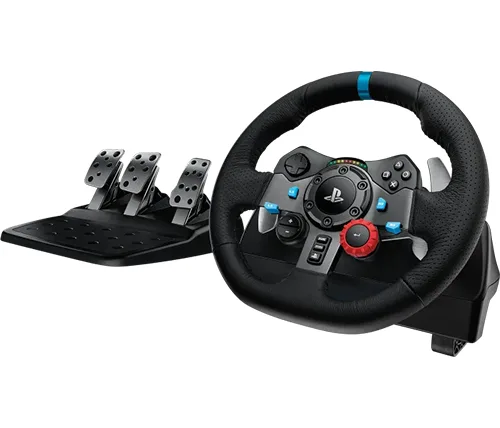 הגה מרוצים ודוושות Logitech G G29 Driving Force ל- PC / PlayStation