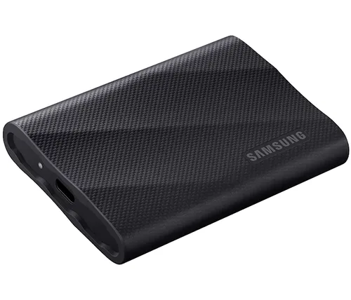 כונן SSD חיצוני נייד Samsung Portable T9 SSD USB 3.2 (20Gbps) 1TB דגם MU-PG1T0B/WW בצבע שחור