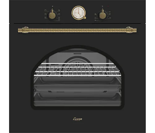 תנור בנוי כפרי בצבע שחור Luxor RUS ANT BO V2 - משלוח חינם