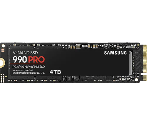 כונן Samsung 990 Pro MZ-V9P4T0BW PCle 4.0 NVMe M.2 4TB SSD