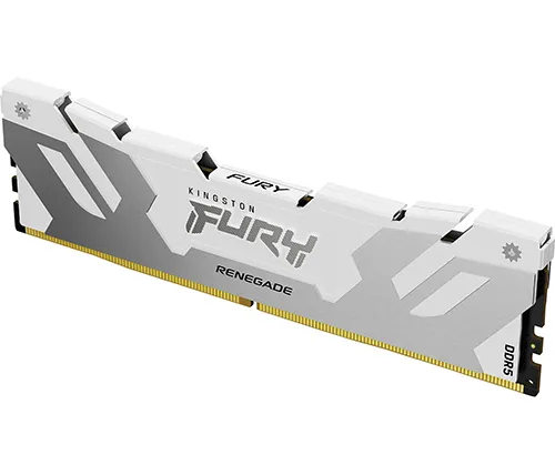 זכרון למחשב Kingston Fury Renegade DDR5 8000MHz 16GB KF580C38RW-16 SDRAM לבן