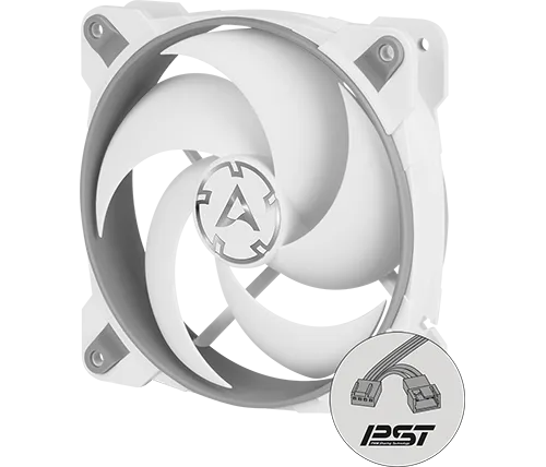 מאוורר למארז 12 ס"מ Arctic BioniX P120 בצבע אפור ולבן