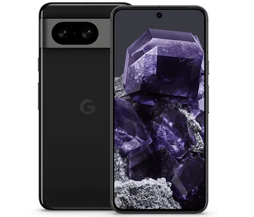 סמארטפון Google Pixel 8 128GB + 8GB RAM בצבע שחור (Obsidian) 