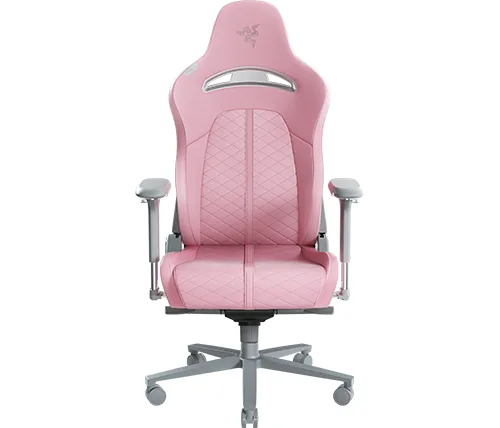 כיסא גיימינג Razer Enki - Quartz בצבע ורוד