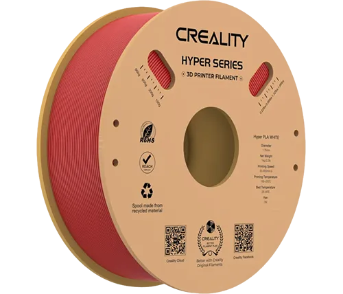 סליל הדפסה בצבע אדום המותאם למדפסת תלת מימד מבית CREALITY 