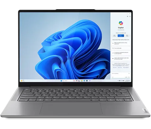 מחשב נייד בעל מסך מגע "14.5 Lenovo Yoga Pro 7 83E2003FIV Core Ultra 5 125H כונן 1TB, זכרון 32GB ומ.גרפי Intel Arc Graphics