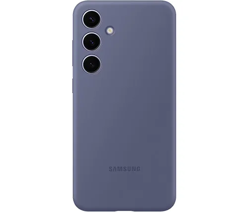 כיסוי סיליקון מקורי ל Samsung Galaxy S24 Plus בצבע סגול