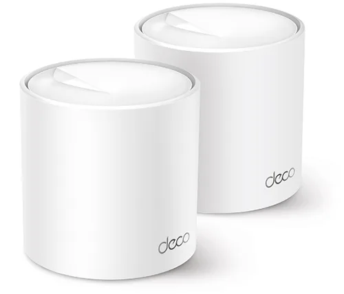 ראוטר מגדיל טווח Tp-Link Deco X60 AX5400 Whole Home Mesh Wi-Fi 6 System - שתי יחידות