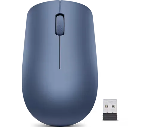 עכבר אלחוטי Lenovo 530 Wireless Compact צבע כחול