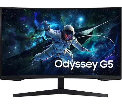מסך מחשב גיימינג קעור ''32 Samsung Odyssey G5 Series 2K WQHD S32CG552EM