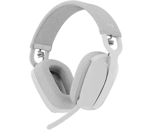 אוזניות אלחוטיות + מיקרופון Logitech Zone Vibe 100 – צבע לבן
