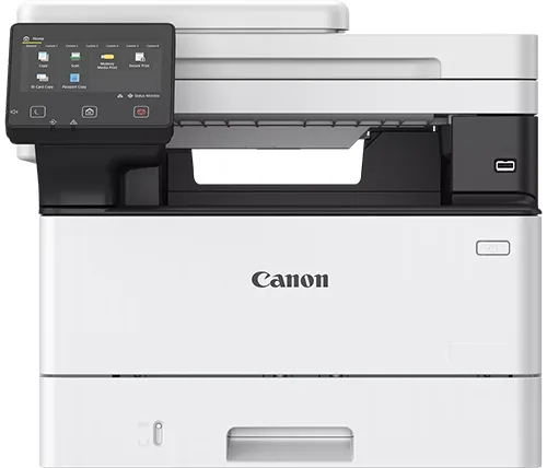 מדפסת לייזר שחור-לבן משולבת רב-תכליתית Canon i-SENSYS MF463DW בצבע לבן