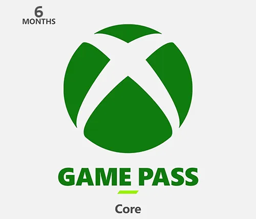 קוד דיגיטלי Xbox Game Pass Core ל-6 חודשים