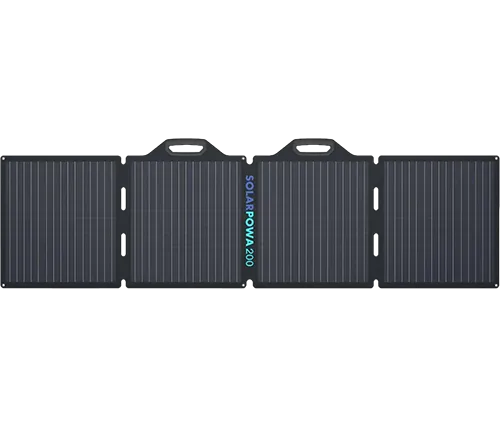 פאנל סולארי נייד מתקפל BigBlue ETFE Mono solar panel B504V 200W – משלוח חינם