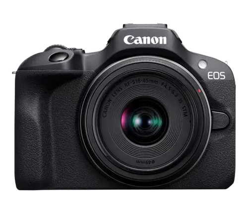 מצלמה דיגיטלית ללא מראה Canon EOS R100 + עדשת RF-S 18-45mm F4.5-6.3 IS STM