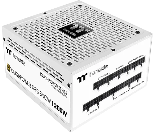 ספק כוח למחשב מודולרי Thermaltake Toughpower GF3 Snow 1200W TT Premium Edition ATX3.0