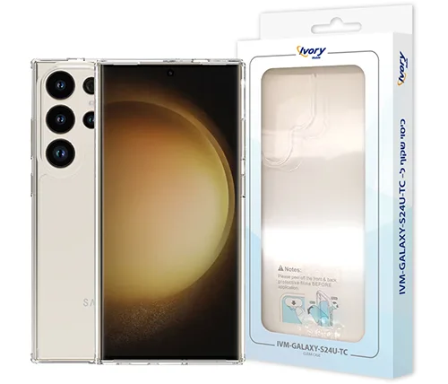 כיסוי אחורי שקוף Ivory Mobile ל Samsung Galaxy S24 Ultra