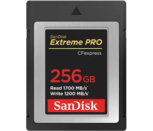 כרטיס זכרון מקצועי SanDisk Extreme Pro CFexpress Card Type B 256GB