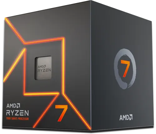 מעבד AMD Ryzen 7 7700 up to 5.3GHz 32MB Cache 8 Cores Box