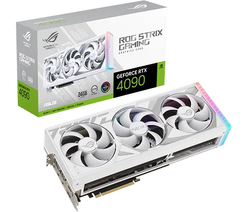 כרטיס מסך Asus ROG Strix GeForce RTX 4090 24GB GDDR6X White Edition 