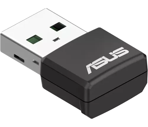 מתאם רשת אלחוטי Asus USB-AX55 AX1800 Nano USB Dual-band WiFi