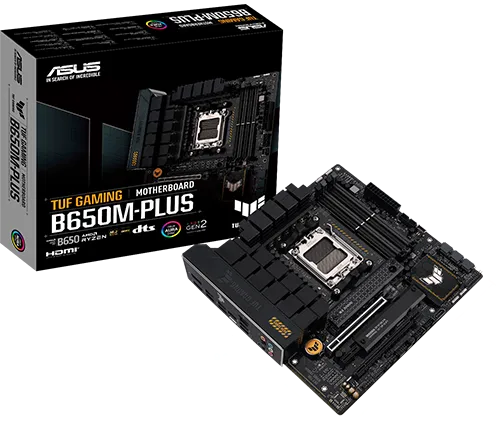 לוח אם Asus TUF Gaming B650M-Plus DDR5 AM5 AMD