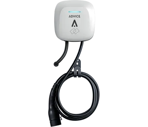 עמדת טעינה לרכב חשמלי חכמה Advice דגם ORA022-CWB-79 תומך טעינה עד 22kW