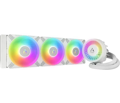 קירור נוזלי למעבד Arctic Liquid Freezer III 360 A-RGB 360mm בצבע לבן