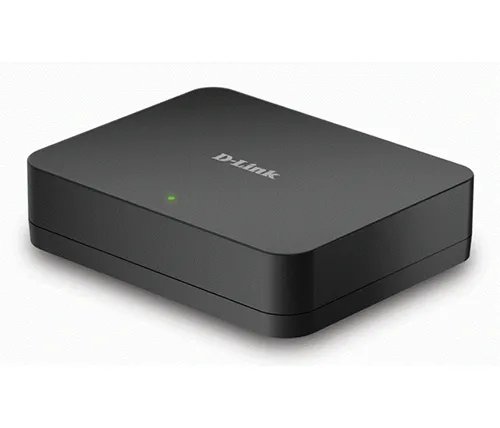 מתג D-Link DGS-1005A 5-Port Gigabit 10/100/1000Mbps שחור