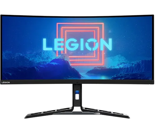מסך מחשב גיימינג קעור ''Lenovo Legion Y34wz-30 Mini-LED VA 180Hz USB-C 140W UWQHD 34