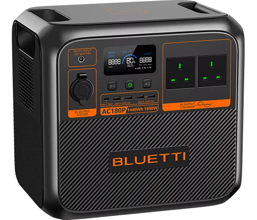 תחנת כוח ניידת BLUETTI AC180P 1800W 1440Wh 