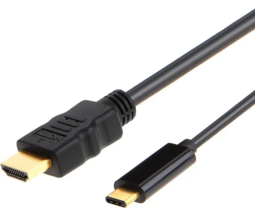 כבל מסך USB 3.1 Type C ל HDMI תומך 4K 30Hz באורך כ- 1.8 מטר