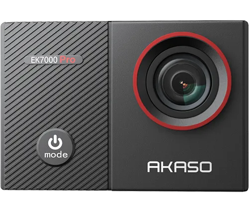 מציאון - מצלמת אקסטרים אקאסו Akaso EK7000 Pro 4K עם ערכת נלווים רחבה מוחדש