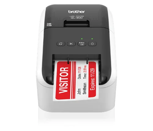 מדפסת מדבקות ותוויות טרמית  ברדר Brother QL-800