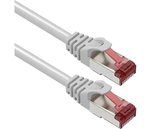 כבל רשת Ivory Connect CAT 7 כ-2 מטר בצבע לבן