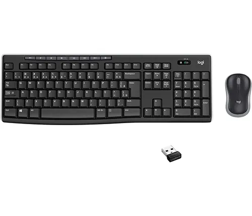 מקלדת ועכבר אלחוטי בערבית Logitech Wireless Combo MK270 