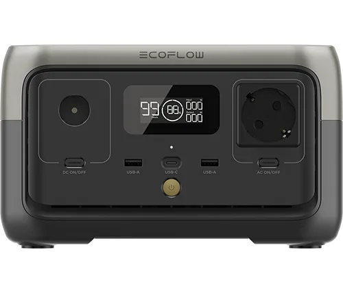 תחנת כוח ניידת EcoFlow RIVER 2 256Wh – משלוח חינם