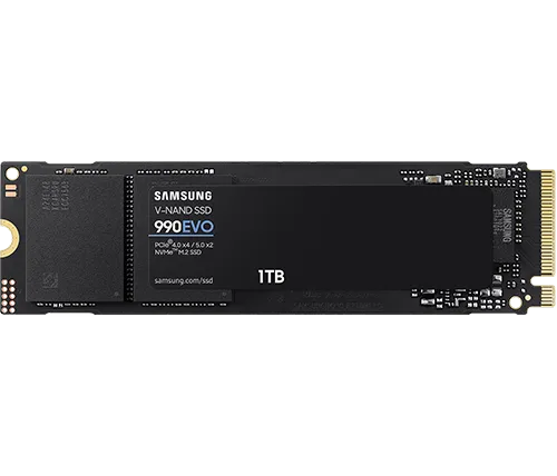 כונן Samsung 990 EVO PCIe 4.0 x4 / 5.0 x2 NVMe 2.0 M.2 1TB SSD