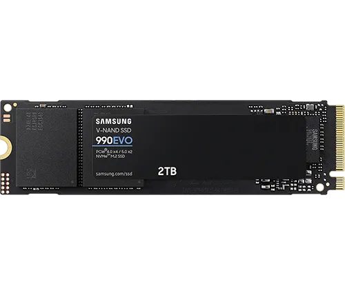 כונן Samsung 990 EVO PCIe 4.0 x4 / 5.0 x2 NVMe 2.0 M.2 2TB SSD