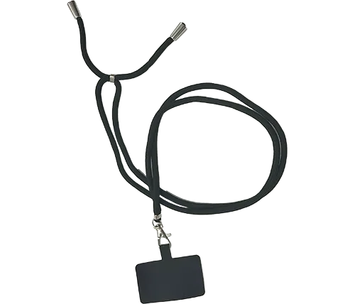 שרוך נשיאה לטלפון בצבע שחור Ivory Mobile