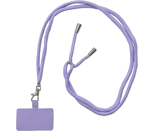 שרוך נשיאה לטלפון בצבע סגול Ivory Mobile