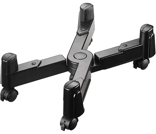 מעמד מתכוונן איכותי למחשב נייח - צבע שחור - Ivory Peripherals