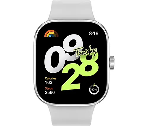 שעון חכם שיאומי Xiaomi Redmi Watch 4 בצבע כסוף