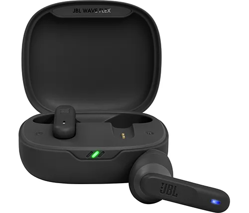 אוזניות JBL אלחוטיות Wave Flex TWS בצבע שחור
