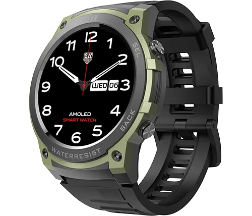 שעון חכם 50mm דגם DM55 מסך AMOLED בצבע ירוק Ivory Mobile