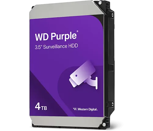 דיסק קשיח פנימי Western Digital WD Purple Surveillance WD43PURZ 4TB